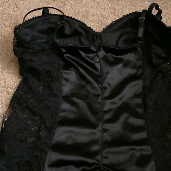 1 piece “leotard” style underwire zip up lingerie - Picture 2 of 8